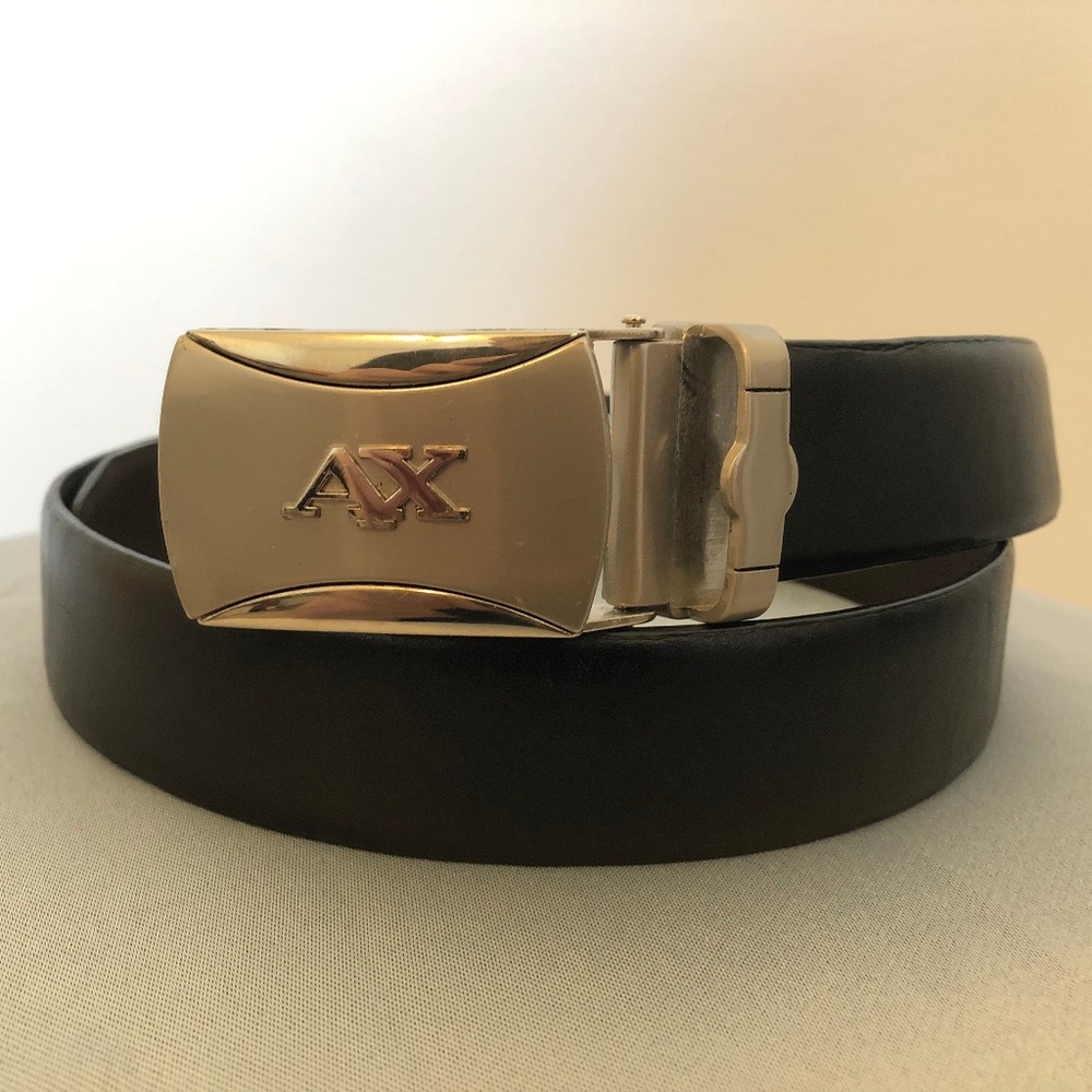 Armani Exchange AX Buckle & Lacoste Leather Belt